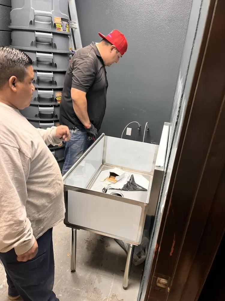 Commercial plumbing and sink installation in Multnomah Village
